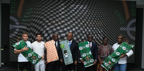 Le COCAN dévoile le pagne officiel de la CAN 2023