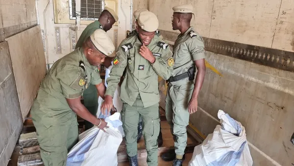 Sénégal Marine saisit Cocaïne