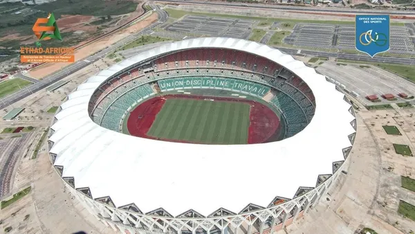 La toiture du stade Ebimpé : un nouveau visage, des images