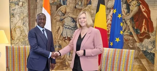 Bruxelles : Bictogo et Tillieux s’engagent à renforcer les liens entre la Côte d’Ivoire et la Belgique