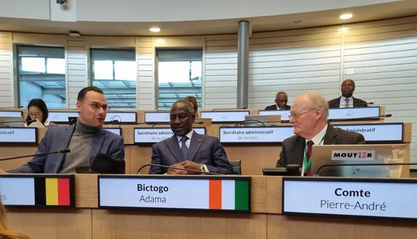 APF : Adama Bictogo à Bruxelles pour une réunion de l’Assemblée parlementaire de la Francophonie