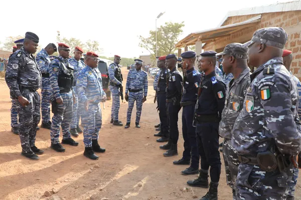 Sécurisation CAN 2023: le général Apalo Touré sur le terrain