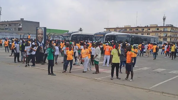 Abobo : mobilisation derrière les Éléphants avant le match contre la Guinée Équatoriale, des images