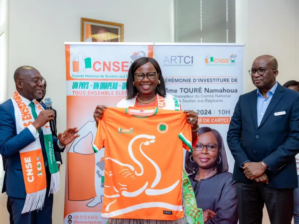 CAN 2023: la DG de l’ARTCI investie ambassadrice du CNSE