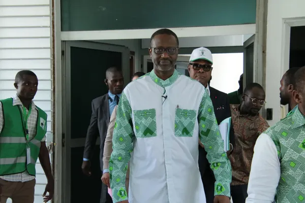 Tidjane Thiam, président du PDCI-RDA