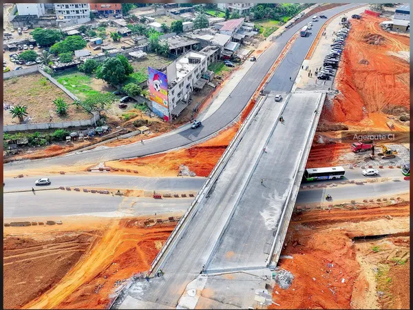 Abidjan : la route Y4 ouverte à la circulation