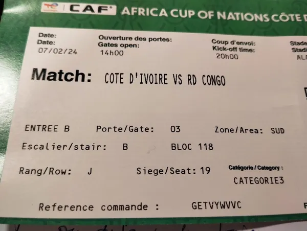 Tickets demi-finale CAN : billets introuvables aux points de vente officiels, quand le marché noir menace le match Côte d’Ivoire – RDC