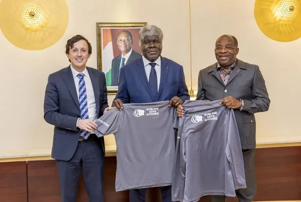 Pablo Longoria, le Président de l’Olympique, en Côte d’Ivoire pour le développement du football ivoirien