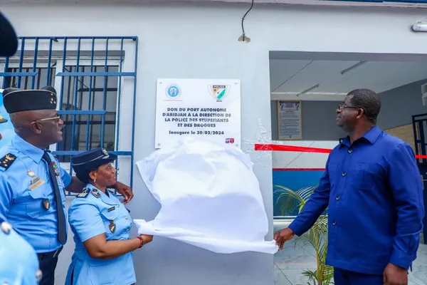 Lutte contre la drogue : Le Port d’Abidjan offre un « bijou » à la Police Nationale