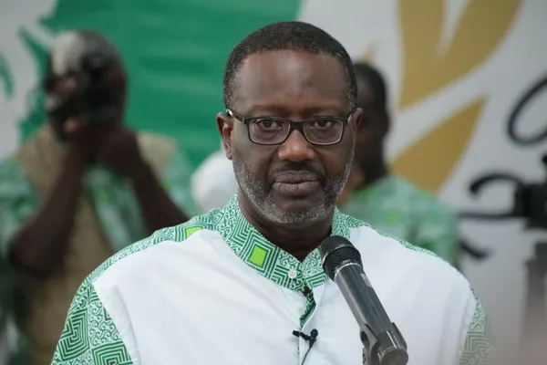 Tidjane Thiam, président du PDCI-RDA