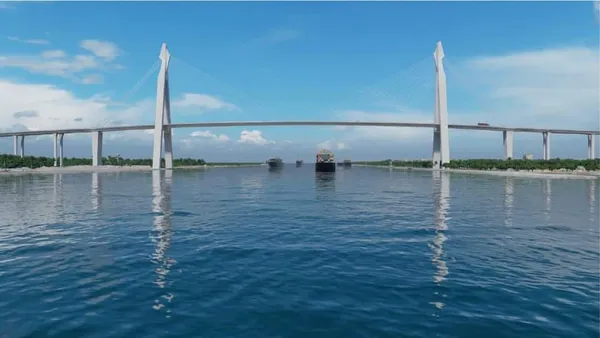 6ème pont d'Abidjan, reliant Bingerville - Bassam