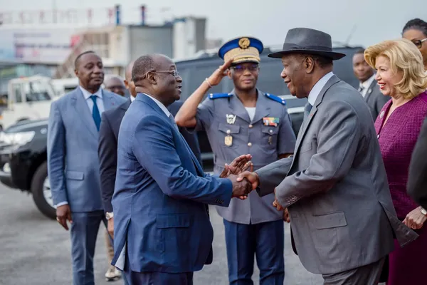 Alassane Ouattara a regagné Abidjan, ce vendredi 29 mars 2024, après un séjour en France