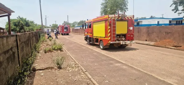 Incendie à la Direction Régionale de la Santé de Korhogo ce dimanche