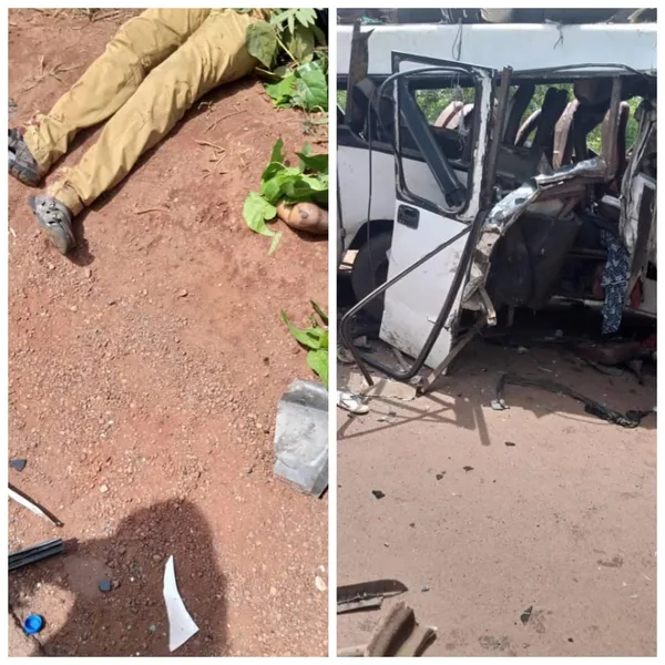 Un accident de la circulation ce 29 mars 2024 sur l'axe Kotobi-Daoukro