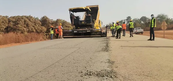 Travaux de la route Dabakala – Kong : le chantier avance à grands pas
