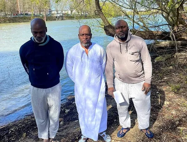 Serge Alain Maguy lors de son baptême le 23 mars 2024 à Paris