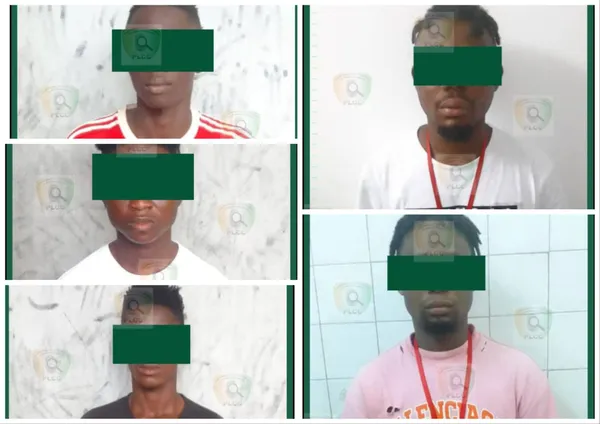 Arnaque sur TikTok, 5 brouteurs dans les filets de la police