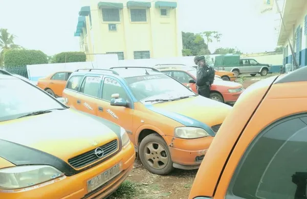 Bondoukou : une vingtaine de taxis communaux au gaz mis en fourrière