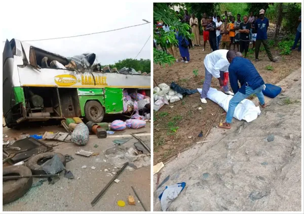 Accident sur la route Aboisso