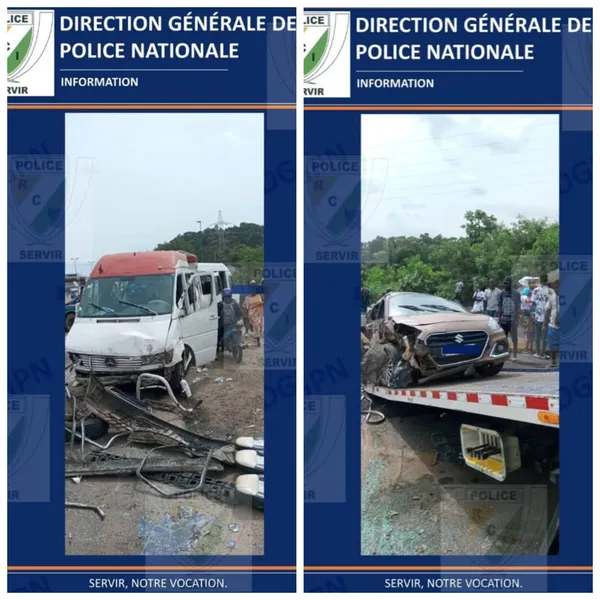 Accident sur la voie express Adjamé -Yopougon ce samedi 18 mai