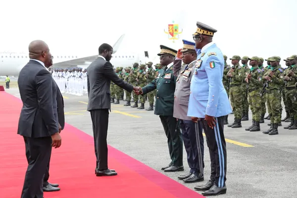Arrivée à Abidjan de Bassirou Diomaye Faye, ce mardi 07 mai 2024