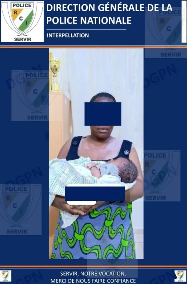 Bébé enlevé à Danané : la présumée ravisseuse arrêtée par la police