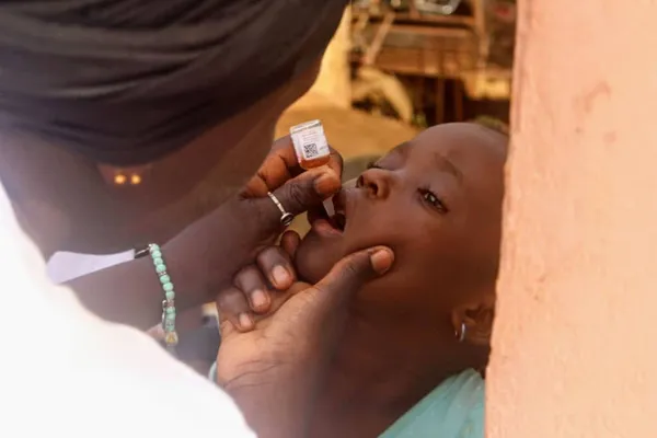 Dabou, vaccination contre la polio