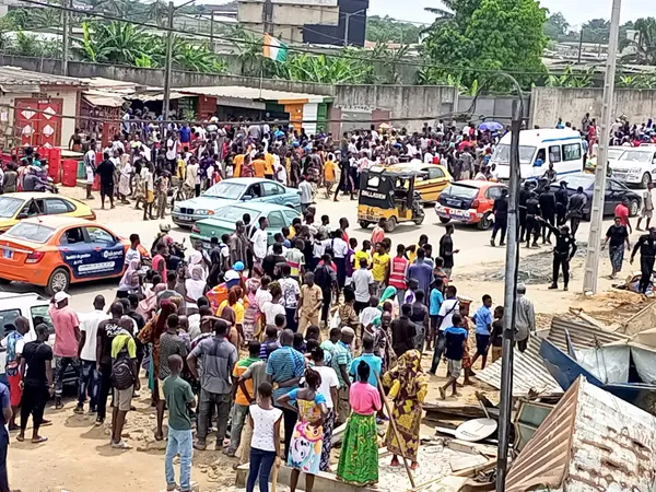 Déguerpissement à Abobo Belleville route d'Alépé