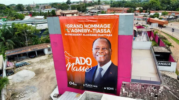 Cérémonie d'hommage à Alassane Ouattara le 4 mai 2024 dans la région de l'Agneby-Tiassa