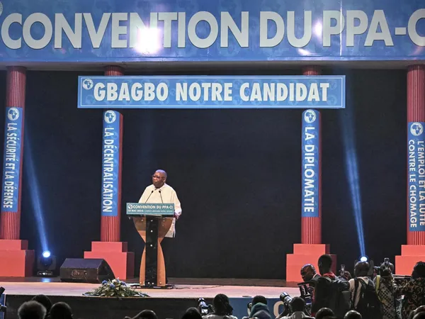 Laurent Gbagbo au Sofitel Abidjan Hôtel Ivoire