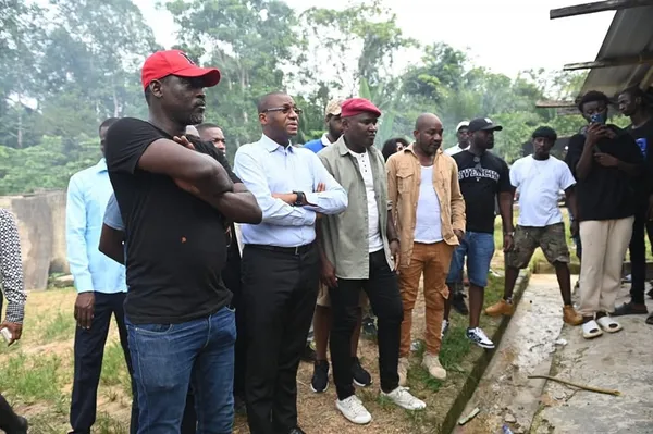 Le Ministre Sidi Tiemoko Touré visite à la ferme Molare