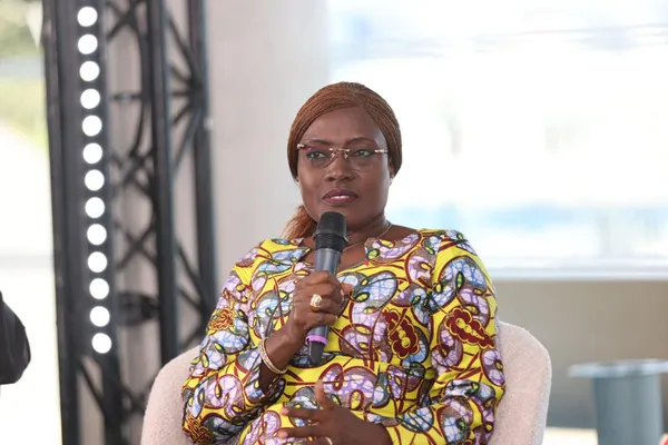 Mariatou Koné lors du forum Europe-Afrique le 7 mai 2024 au palais du Pharo à Marseille 7 mai 2024