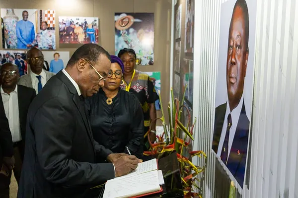 Présentation des condoléances du FPI d'Affi N'Guessan à la famille de Bédié