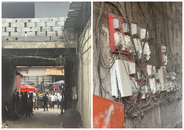 Risques imminents d'effondrement et d'incendie d'un bâtiment vétuste à Adjamé