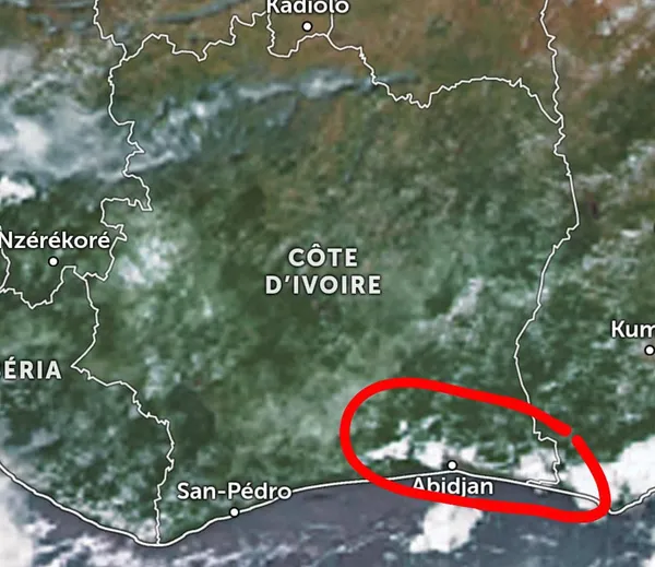 Sodexam, pluies et orages attendus à Abidjan