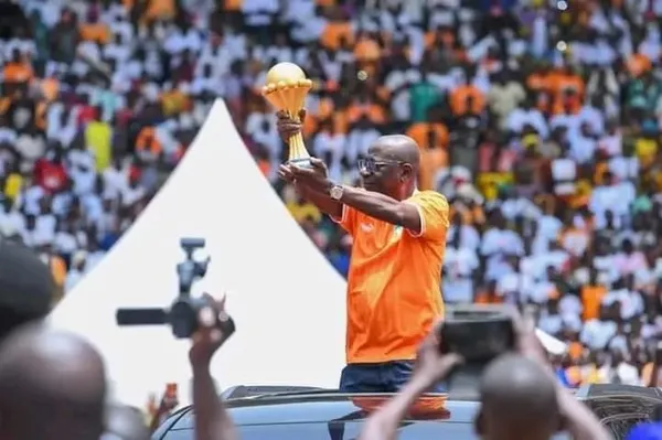 Trophée CAN 2023 à Korhogo