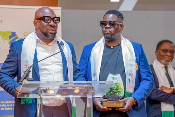 Yodé et Siro lors du Forum Africa QSHE le 22 mai 2024