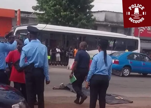 Un apprenti gbaka victime d'un accident à Yopougon