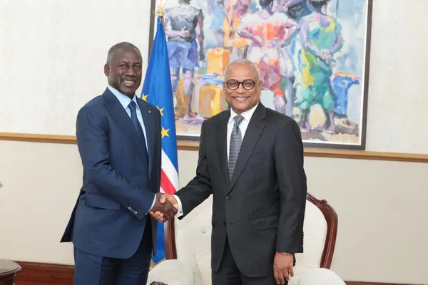 Adama Bictogo échange avec José Maria Pereira Neves le 13 juin 2024