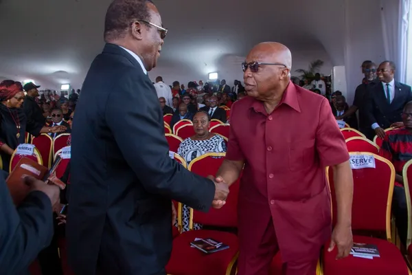 Affi et Assoa Adou lors des obsèques de Bédié les 31 mai et 1er juin 2024 à Daoukro et à Pépressou