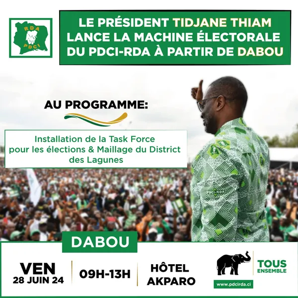 Installation de la Task Force et maillage du PDCI du District des Lagunes