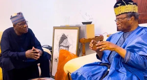 Les anciens présidents béninois, Boni Yayi et Nicéphore Soglo