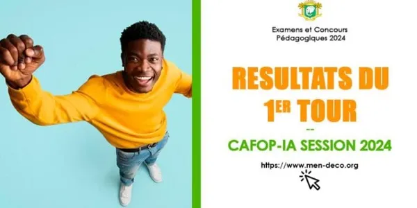 Résultats CAFOP 2024 1er tour