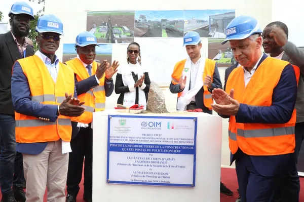 Construction de quatre nouveaux postes-frontières en Côte d'Ivoire