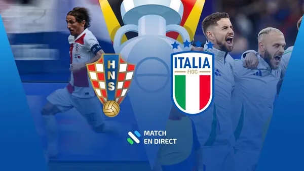 La Croatie et l’Italie s’affrontent dans le groupe B pour une place en 8es de finale de l’Euro 2024