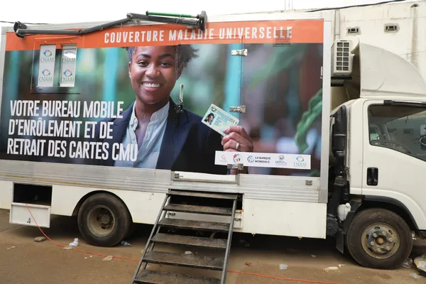 Des bureaux mobiles d'enrôlement et de retrait de cartes CMU ont été mis en service ce mardi 4 juin 2024 à Yopougon