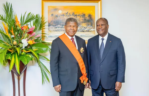Joao Manuel élevé à la dignité de Grand-croix de l'ordre national par le président Ouattara le 27 juin 2024