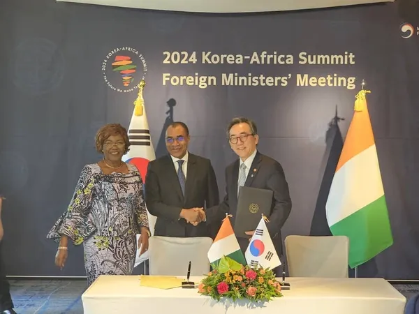 Premier sommet Afrique - Corée du Sud à Séoul, le 2 juin 2024