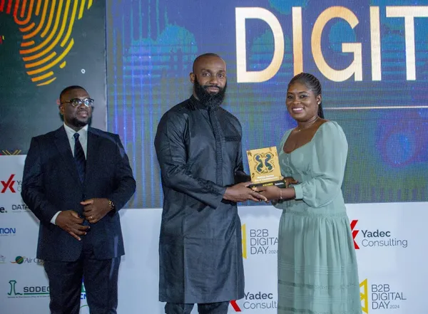 SODECI, Prix du Meilleur Secteur Eau et Assainissement aux Awards du Digital lors du B2B Digital Day 2024