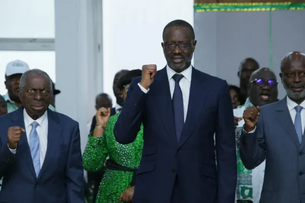 Tidjane Thiam élevé à la dignité de Grand Maître et de Grand Croix de l'ordre du Bélier le 14 juin 2024